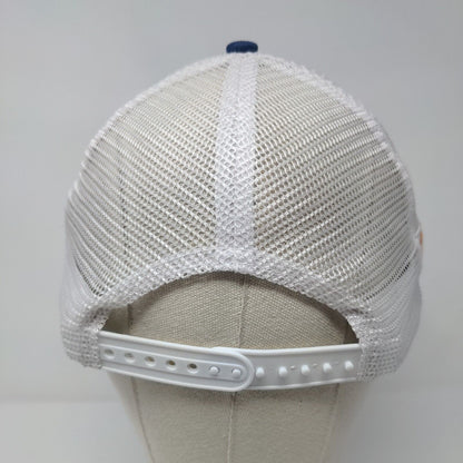 Backcountry Film Festival Snapback Mesh Back Trucker Hat Blue OSFM Boco