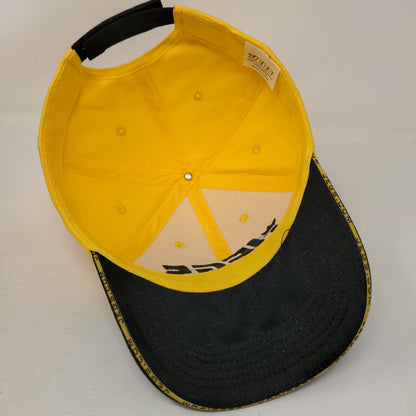 Jegs High Performance Strapback Hat Yellow One Size Colorblock