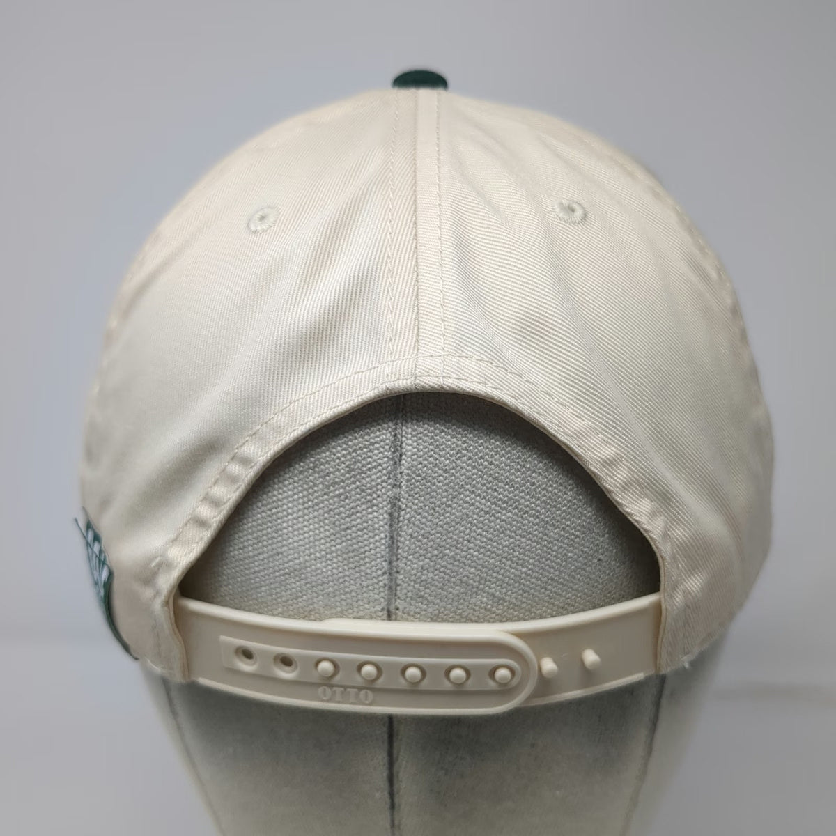 Otto 5 Panel Hat Beige Green One Size Bale Breaker Brewing Co We Grow Our Beer