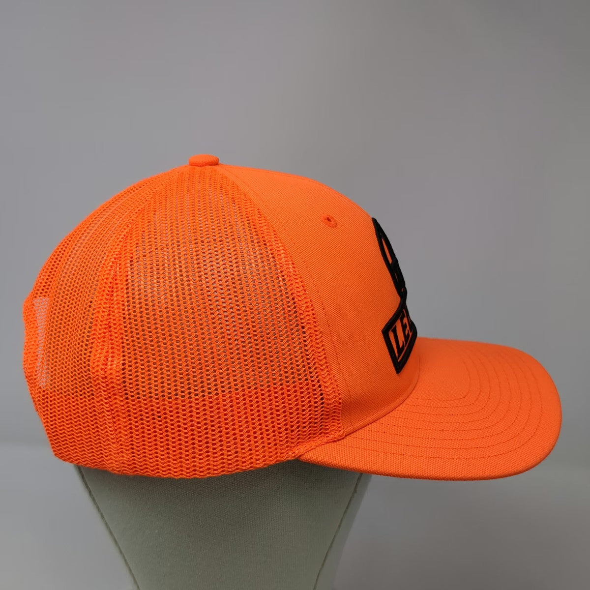 Leupold Trucker Hat Orange One Size Snapback Mesh High Visibility Hunting Cap