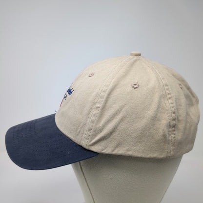 Capstone Michelob Ultra Logo Baseball Cap Beige Blue One Size Strapback Hat