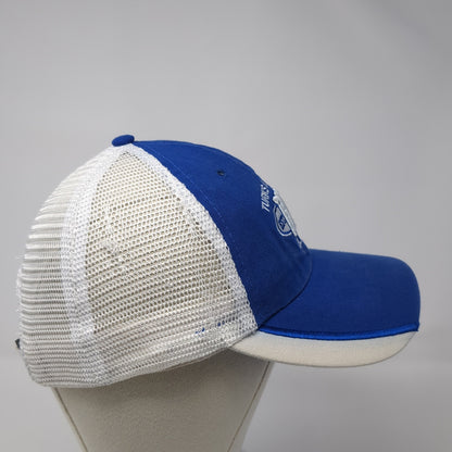 Trucks & Caicos BWI Islands Est. 1492 Trucker Hat Blue OS Adjustable Mesh Back