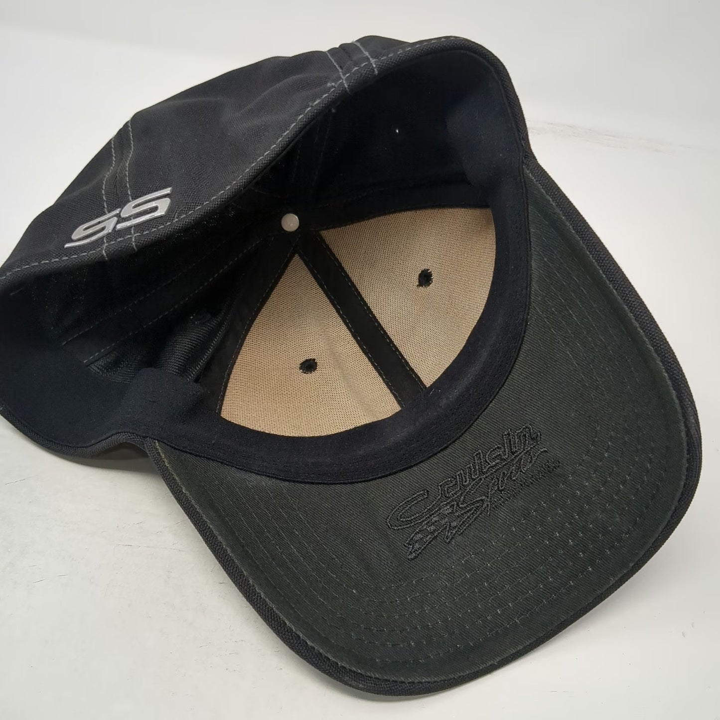 Cruisin Sports Chevrolet SS Baseball Cap Black One Size Contrast Stitching Hat