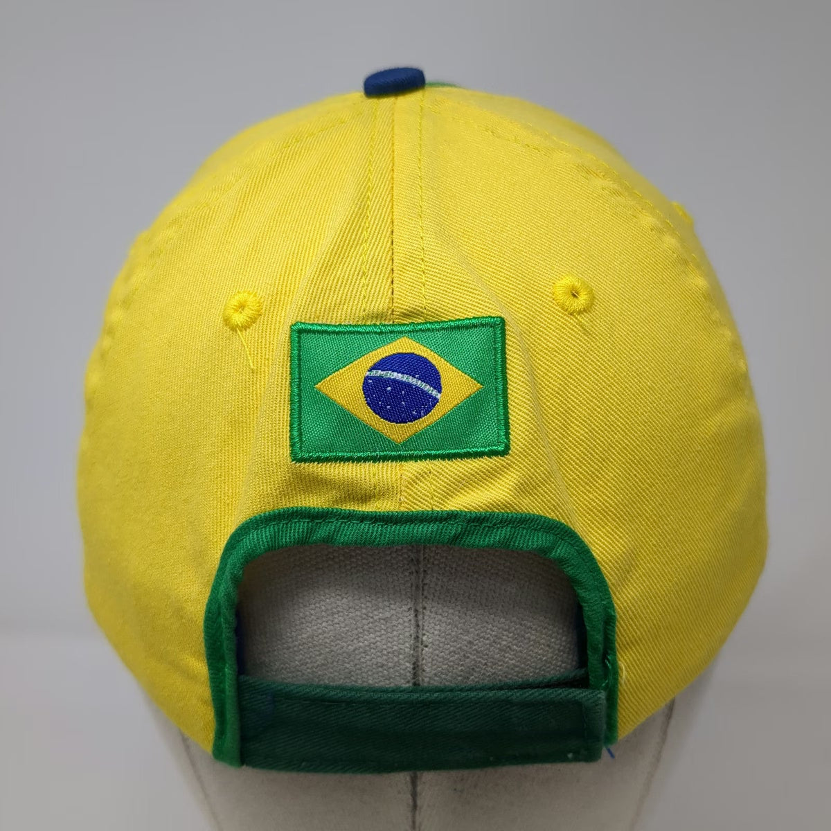 Brasil Brazil Flag Green Yellow Baseball Cap One Size Embroidered Strapback Hat
