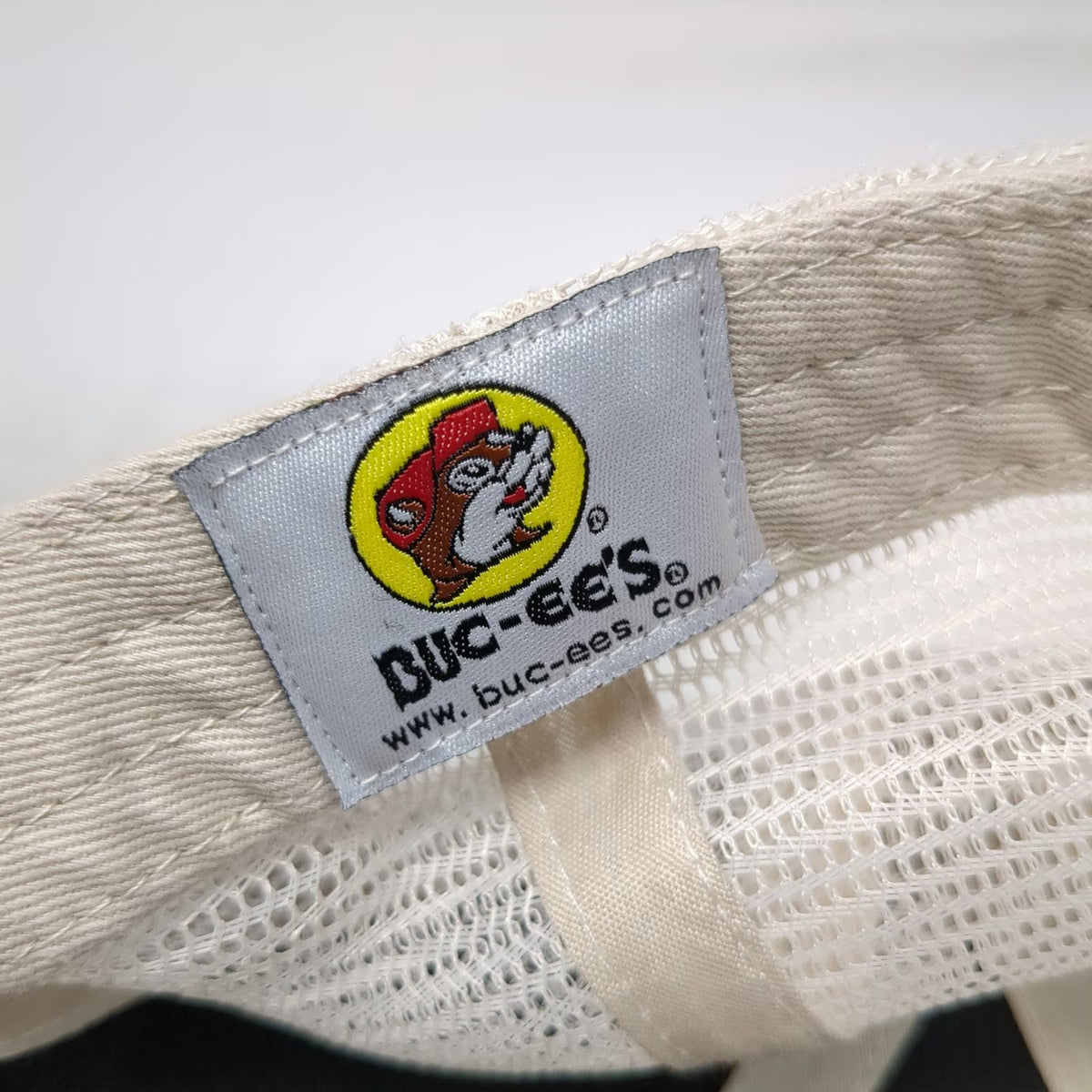 Buc-ee's Trucker Hat Black One Size Texas Star Embroidered Mesh Snapback Cap