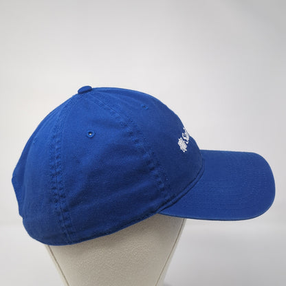 Saint Luke's Slideback Hat Blue One Size Adjustable Embroidered Outdoor