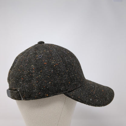 Unbranded Slideback Hat Gray One Size Adjustable Speckled 6 Panel