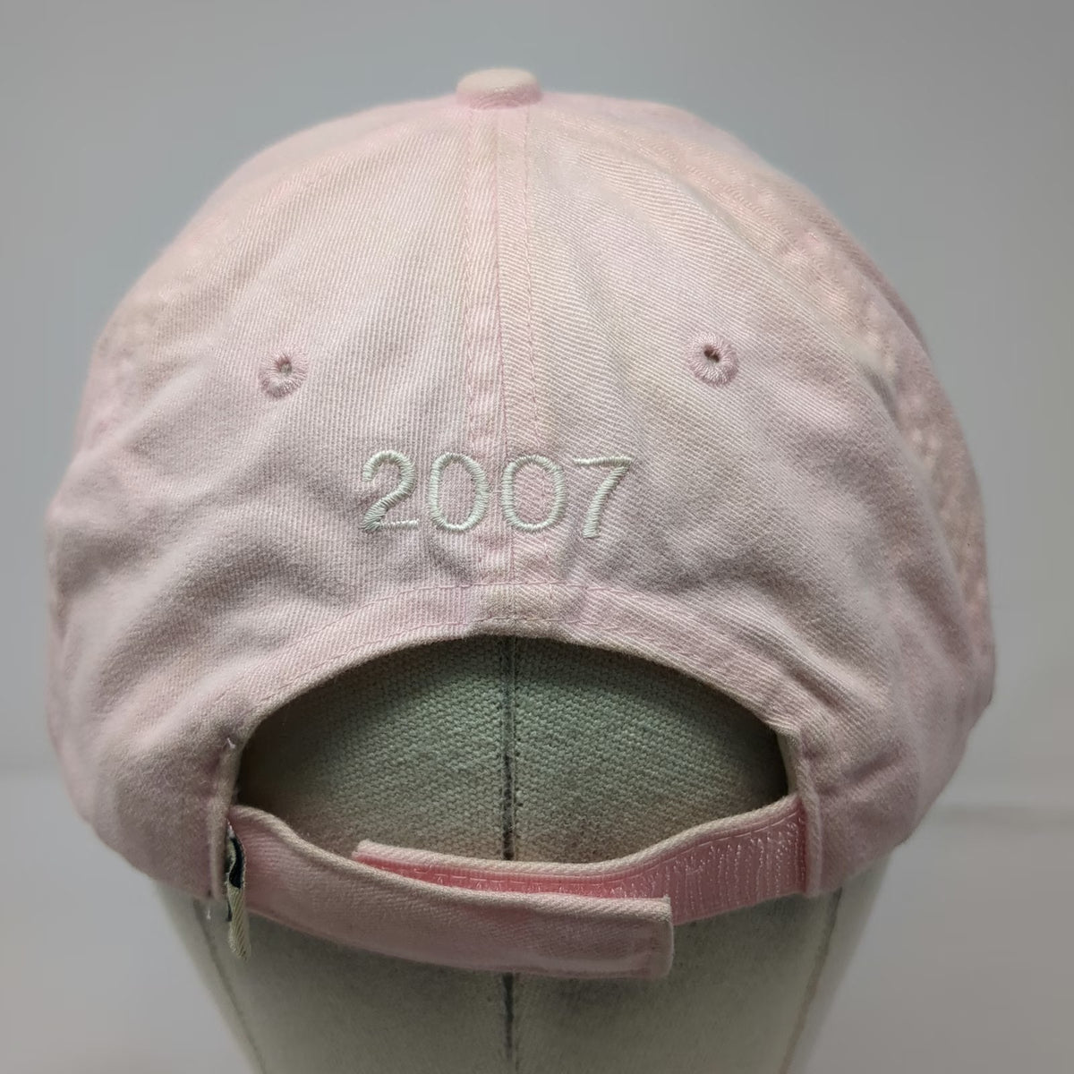 Pacific Headwear Baseball Cap Pink One Size Gulf Coast Intermodal Strapback Hat