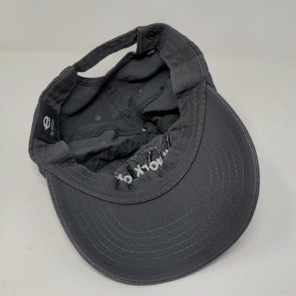 E by Elidan Men's Slideback Hat Gray Embroidered New York City Logo Cotton
