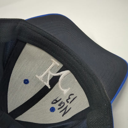 Kansas City Royals MLB OC Sports Blue One Size Baseball Cap Mesh Texture Logo