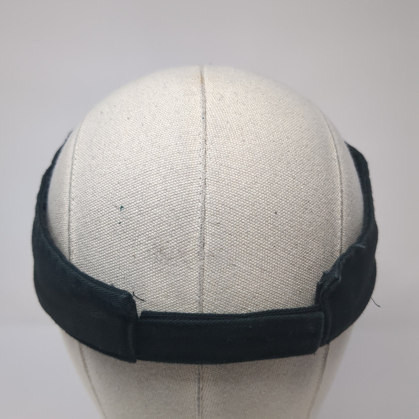 Sportsman Sun Visor Hat Black One Size Adjustable Strap Lightweight Blank