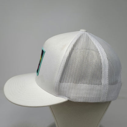 Yupoong Trucker Hat White One Size Chow Daddy Diesel Patch Mesh Snapback Hat