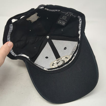 Robin Ruth Cabo San Lucas Baseball Cap Black One Size Strapback Patch Cotton Hat