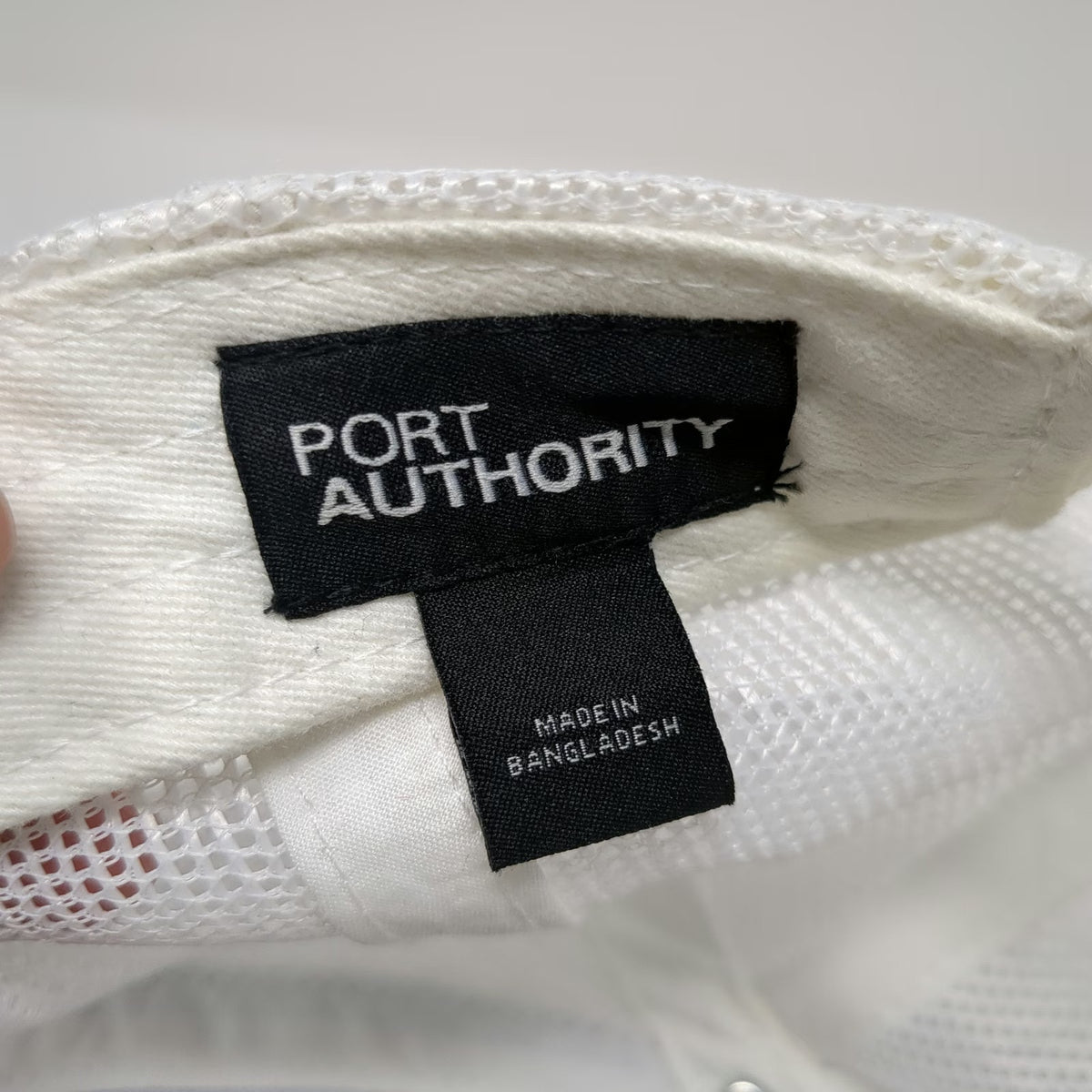 Port Authority Trucker Hat Gray One Size Mesh Back Snapback Sysco Foodie Logo