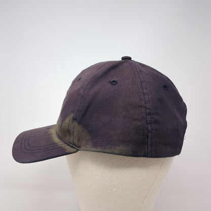 CAT Slideback Hat Blue One Size Adjustable Embroidered 6 Panel Outdoor