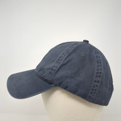 George Slideback Hat Blue One Size Adjustable Solid Outdoor Vent Holes