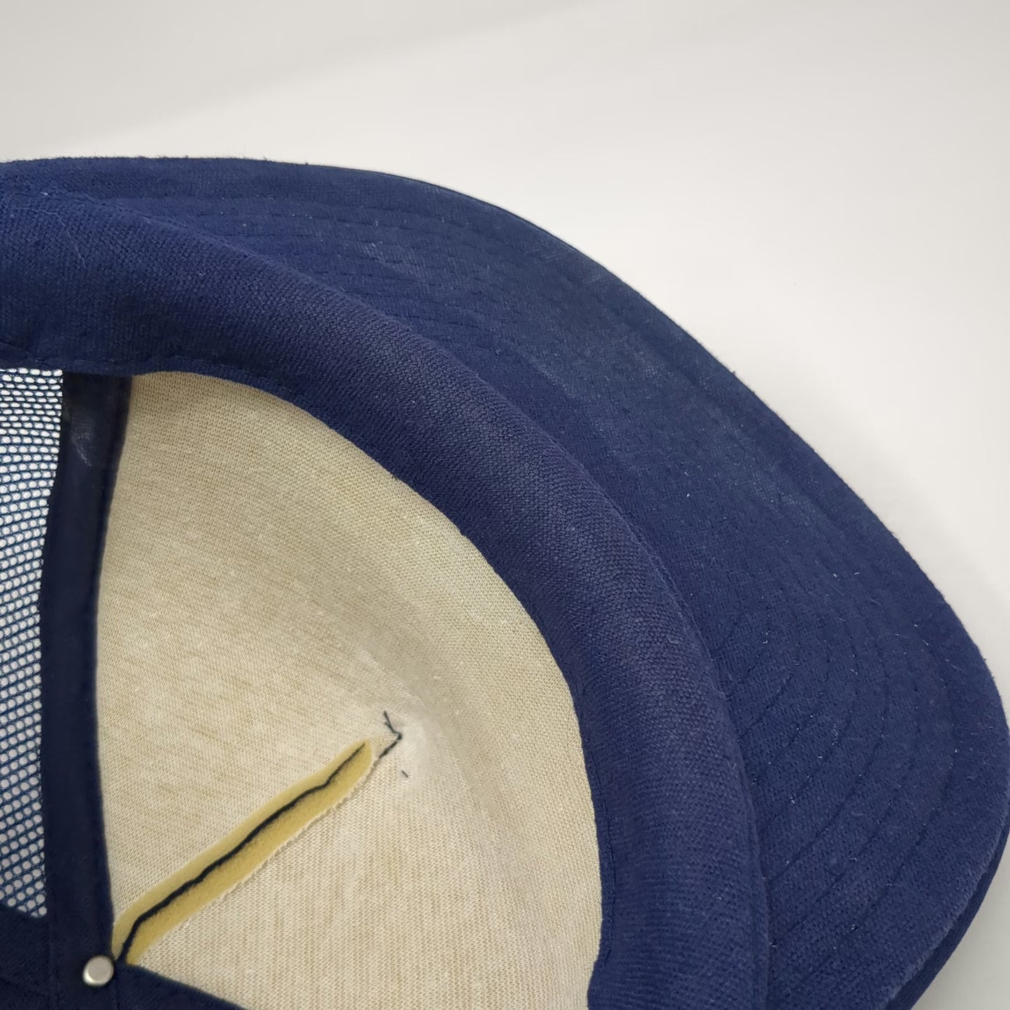 Mohr's Trucker Hat Blue One Size Snapback Nelsons Trout & Salmon Feeds Fishing