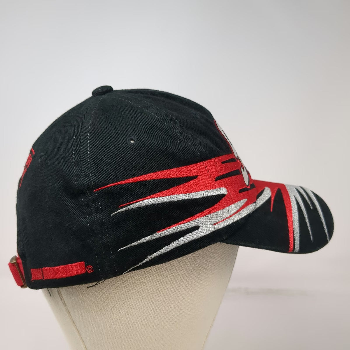 Team Caliber Black Baseball Cap One Size Kurt Busch 97 Roush Racing NASCAR Hat
