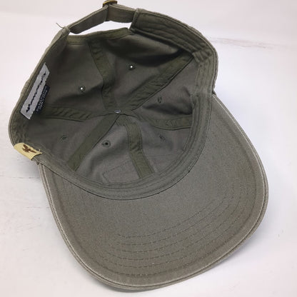 Phoenix Boats Baseball Cap Green One Size Leather Patch Slideback Adjustable Hat