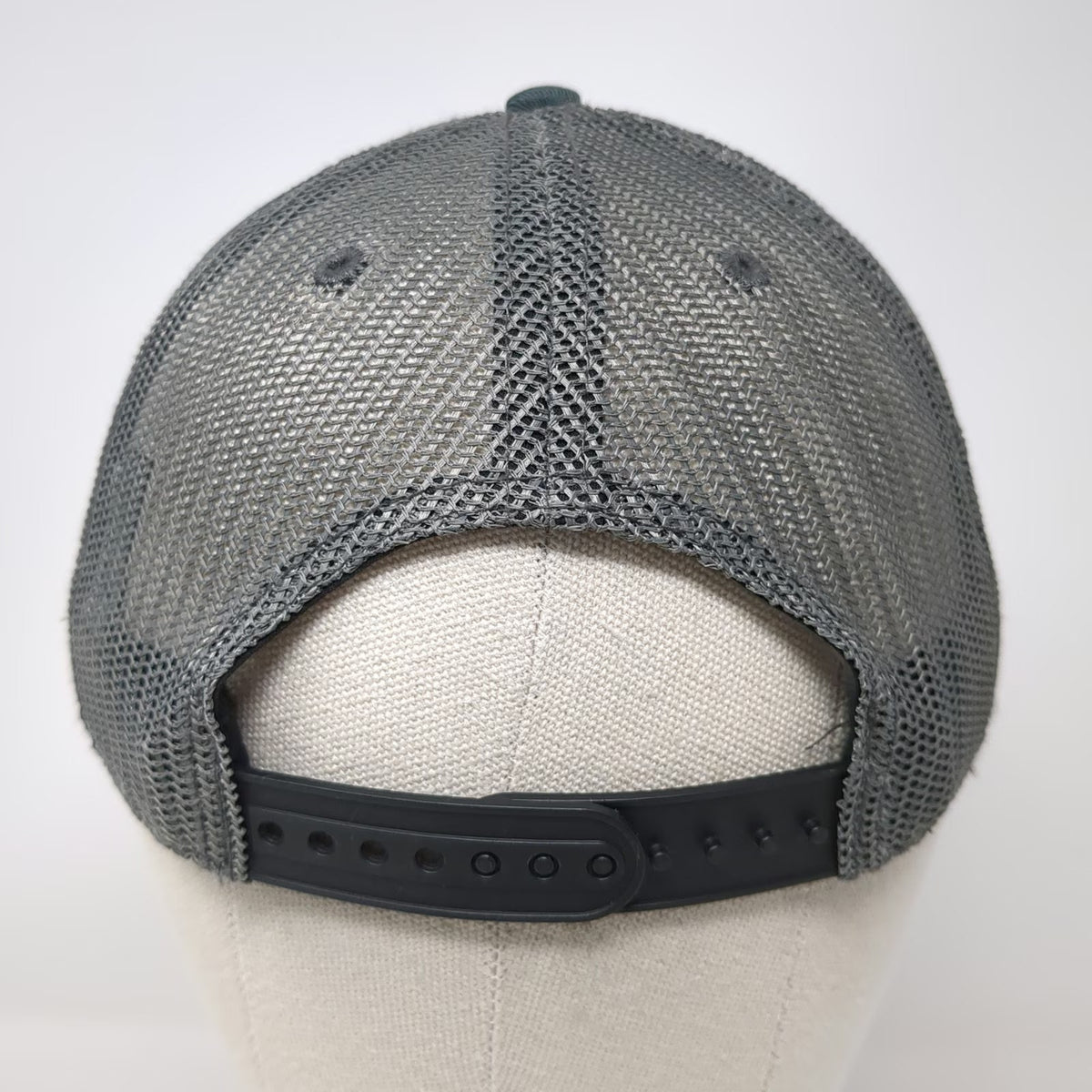 Pokemon Trucker Hat Gray One Size Pikachu Poke Ball Mesh Snapback Flat Brim Logo