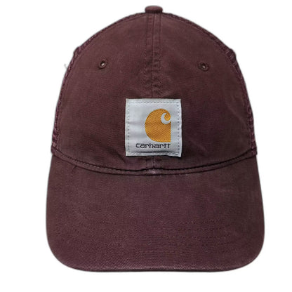 Carhartt Trucker Hat Purple White Gold One Size Snapback Mesh Back Adjustable
