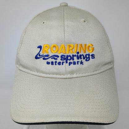 Port & Company Roaring Springs Water Park Hat Beige One Size Baseball Cap