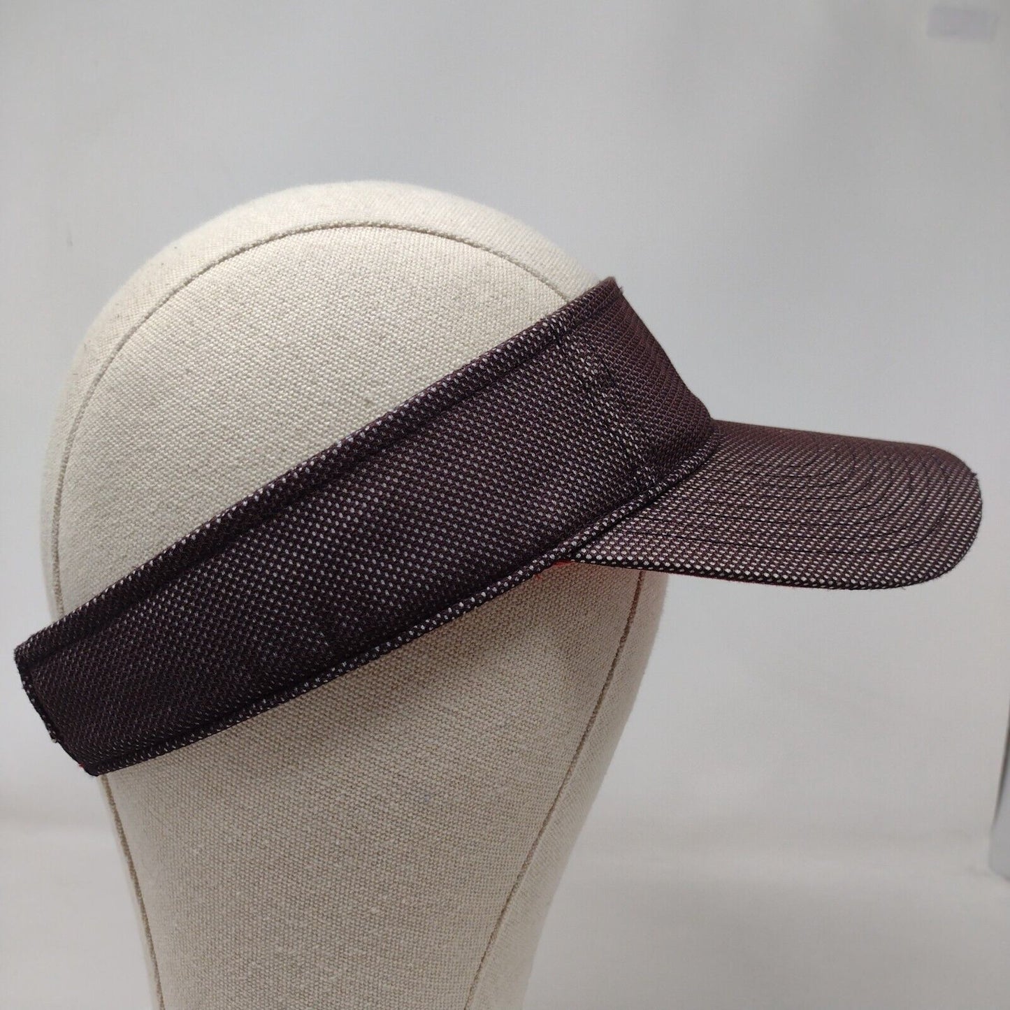 Adidas 3 Stripes Strapback Sun Visor Hat Multi One Size Embroidered