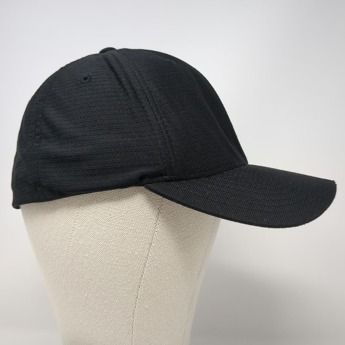 KLIM Baseball Cap Black M Performance Mesh Stretch Fit Logo Motorsports Hat
