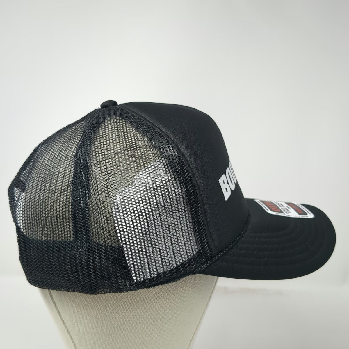 Otto Trucker Hat Black One Size Boot Barn Foam Front Mesh Back Snapback