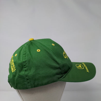 Campbell Tractor Co. John Deere Strapback Hat Green One Size Adjustable 6 Panel
