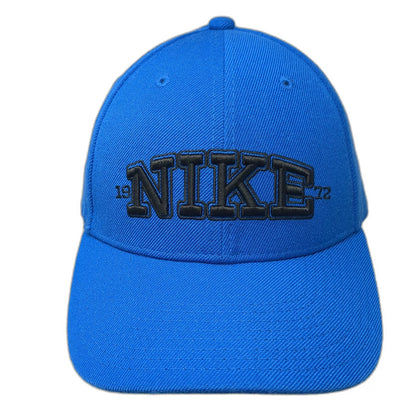 Nike Baseball Cap Blue One Size Adjustable Strapback Legacy91 1972 Graphic Hat
