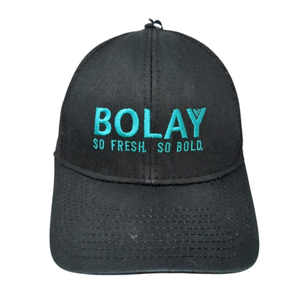 Bolay So Fresh So BoldStrapback Trucker Hat Black One Size Adjustable Mesh Back