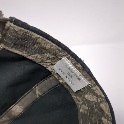 Gem State Chapter NWTF Strapback Hat Black One Size Adjustable 6 Panel