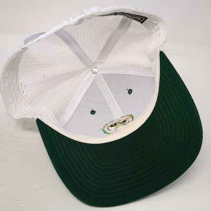 Richardson Trucker Hat Green One Size Eastern Connecticut Stars Snapback Mesh