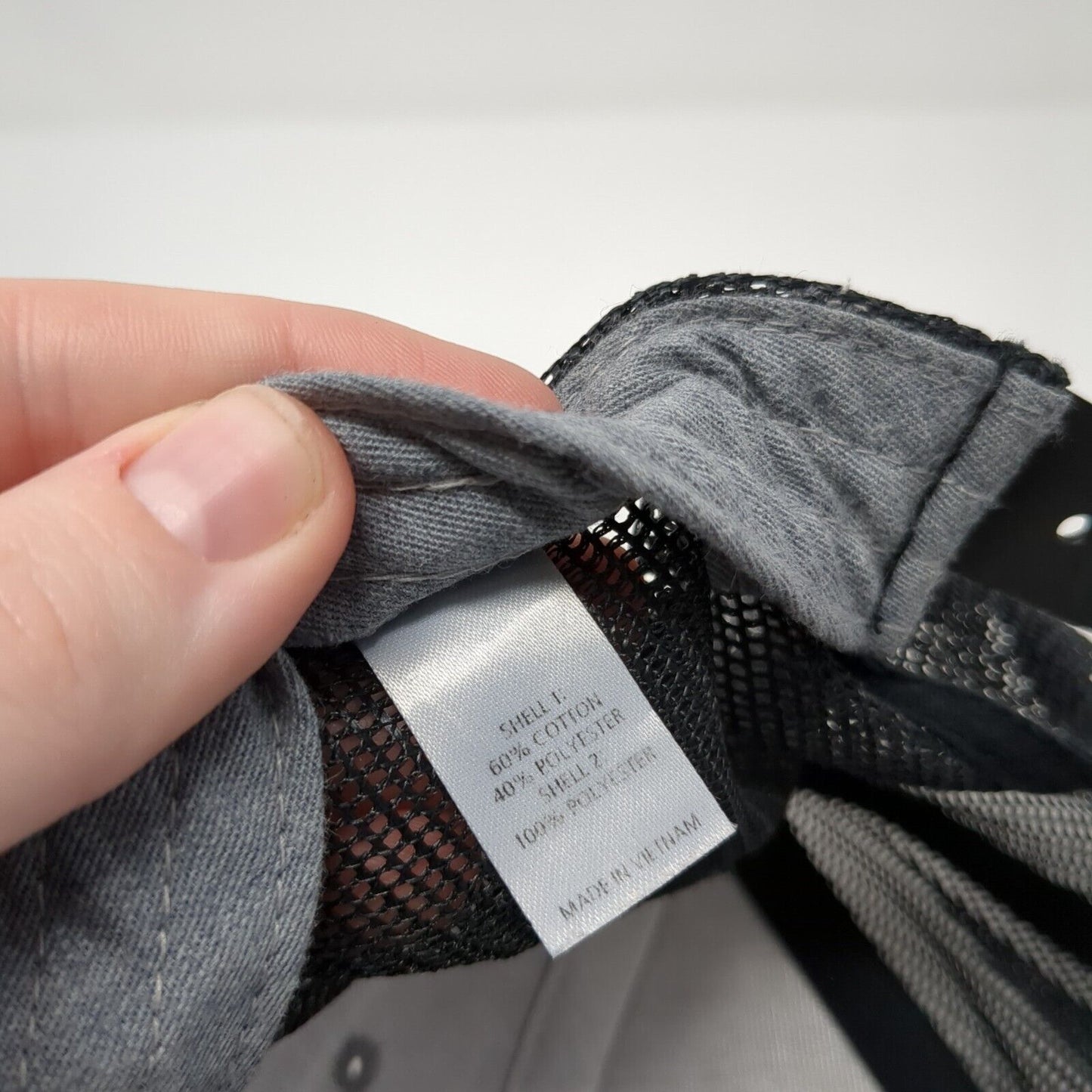 Rocky Mountain Jet Snapback Trucker Hat Gray One Size Mesh Back 6 Panel