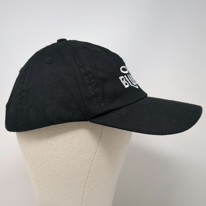 Bludso's BBQ Black Baseball Cap One Size Slideback Cotton Hat Texas Logo Star