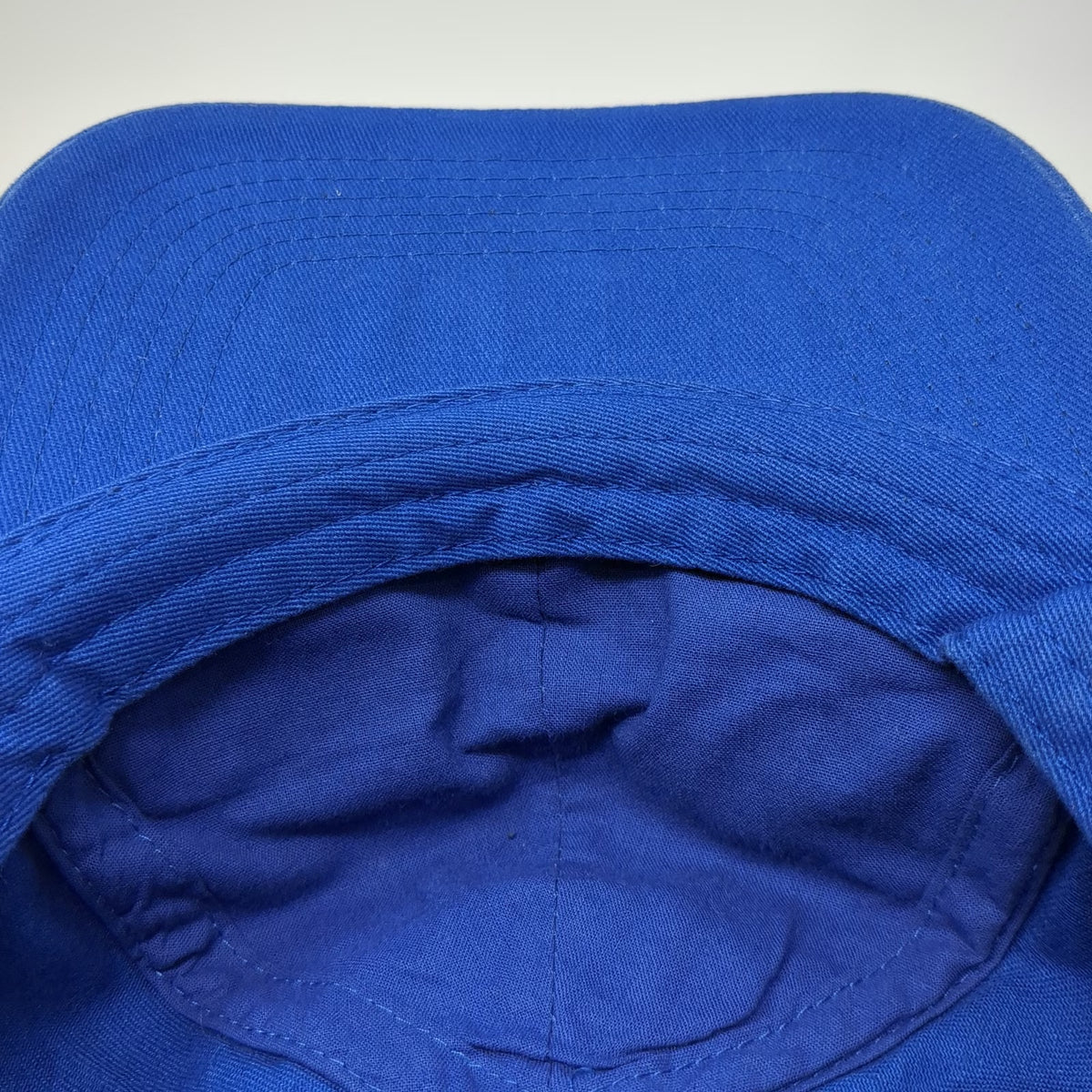 Disneyland Baseball Cap Blue One Size Rainbow Embroidered Hat Slideback