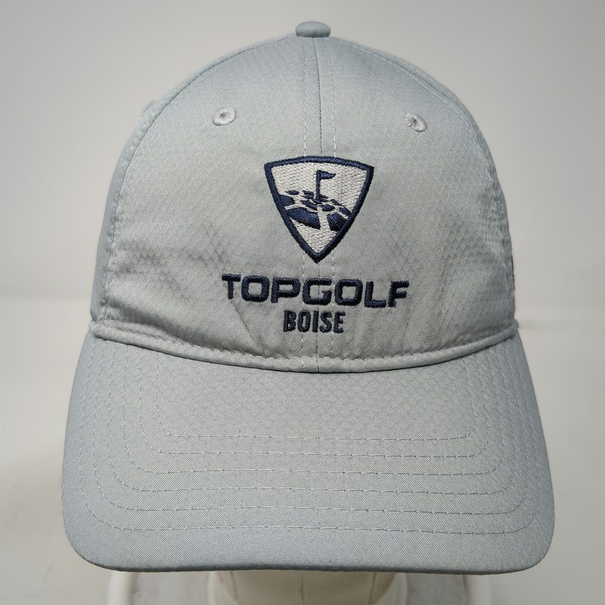 Under Armour Topgolf Boise Gray Baseball Cap One Size Performance Strapback Hat