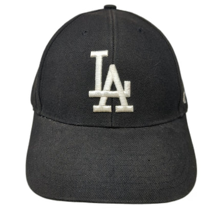 47 Brand Baseball Cap Black One Size Los Angeles Dodgers Strapback Hat MLB Fan