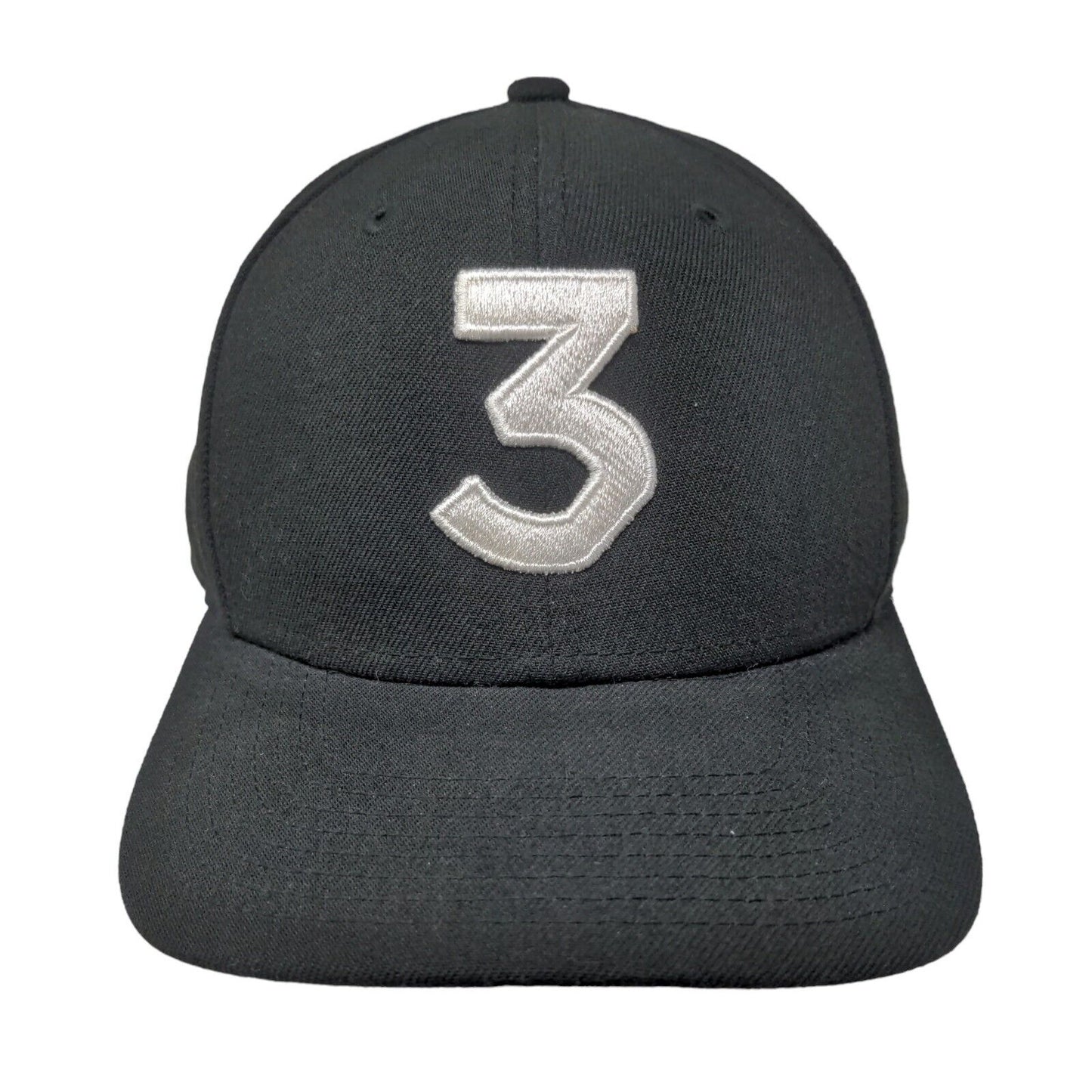 New Era 9Fifty Original Fit Mens Snapback Hat Black Size OSFM Embroidered 3 Logo