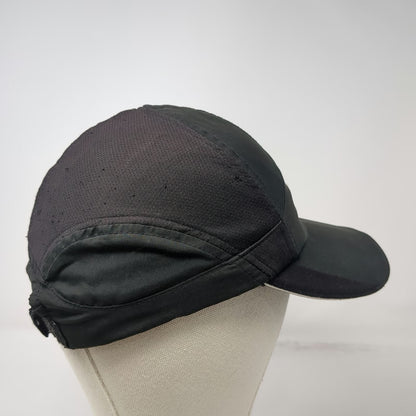 Nike Baseball Cap Black One Size Dri-Fit Mesh Strapback Hat Running Golf Sport