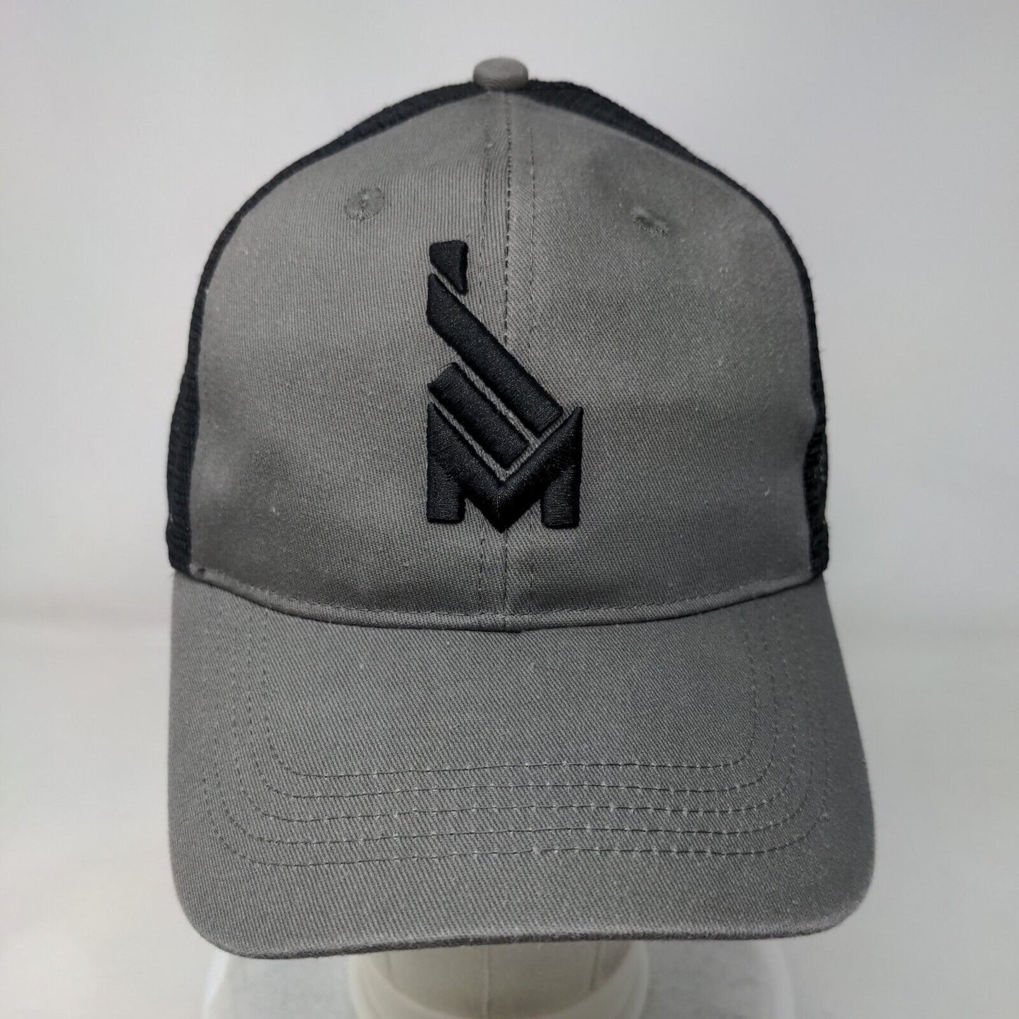 Mission43.Org Snapback Trucker Hat Gray One Size Adjustable Mesh Back 6 Panel