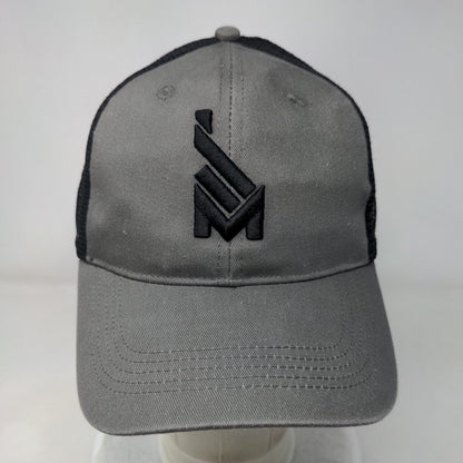 Mission43.Org Snapback Trucker Hat Gray One Size Adjustable Mesh Back 6 Panel
