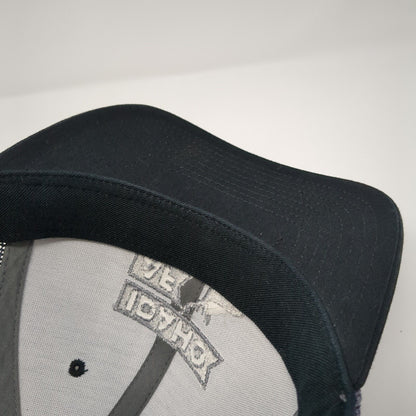 Idaho AF Snapback Trucker Hat Black One Size Adjustable Mesh Back Richardson