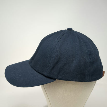 Express Baseball Cap Blue One Size 100% Cotton Slideback Strapback Plain Hat