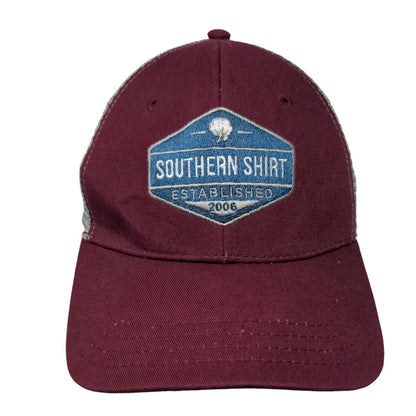 Southern Shirt Snapback Mesh Back Trucker Hat Multi One Size Colorblock