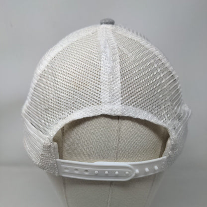 Jetset Surf Shop Marco Island Snapback Trucker Hat Gray One Size Mesh Back