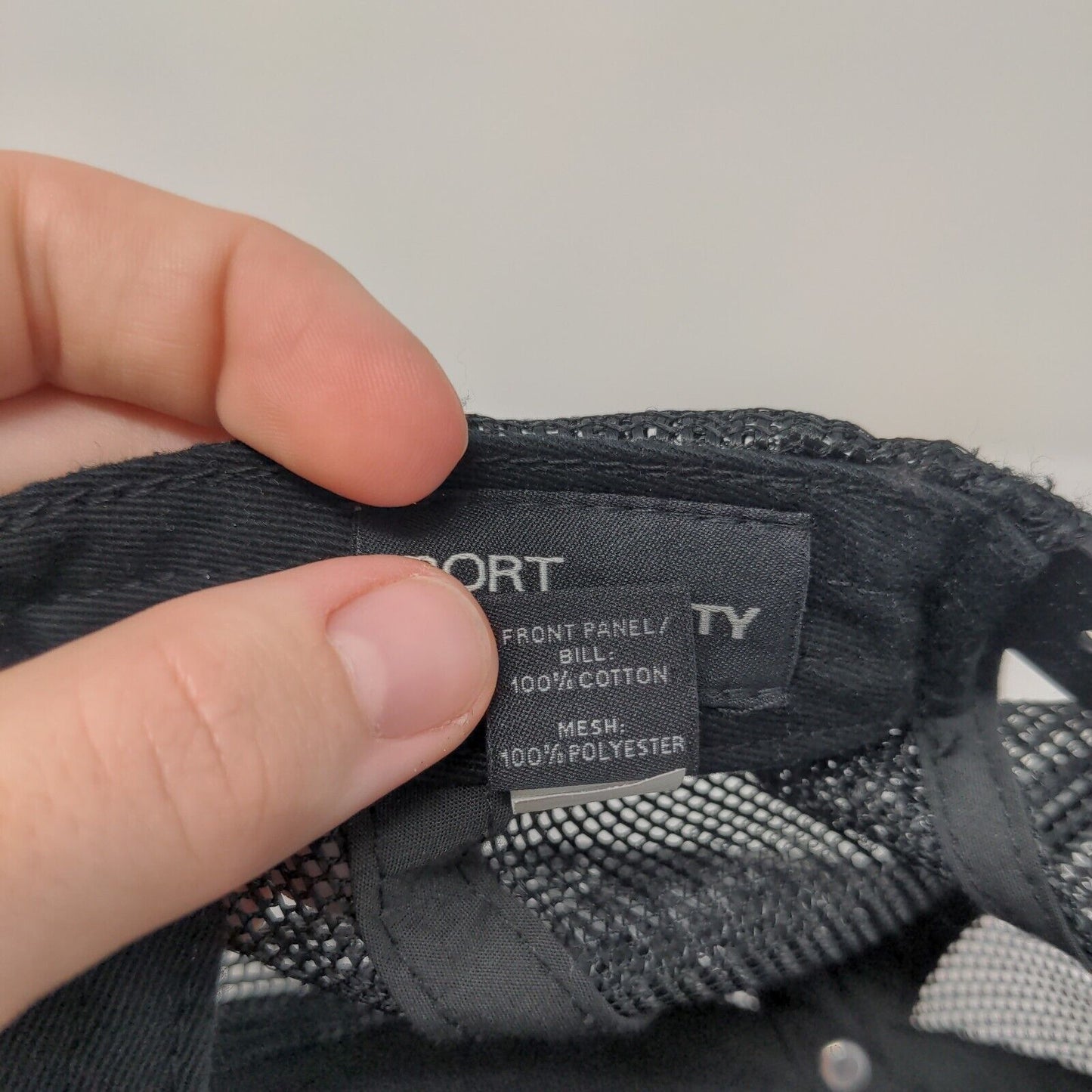 BRSC Boise Racquet and Swim Club Snapback Trucker Hat Black OS Port Authority