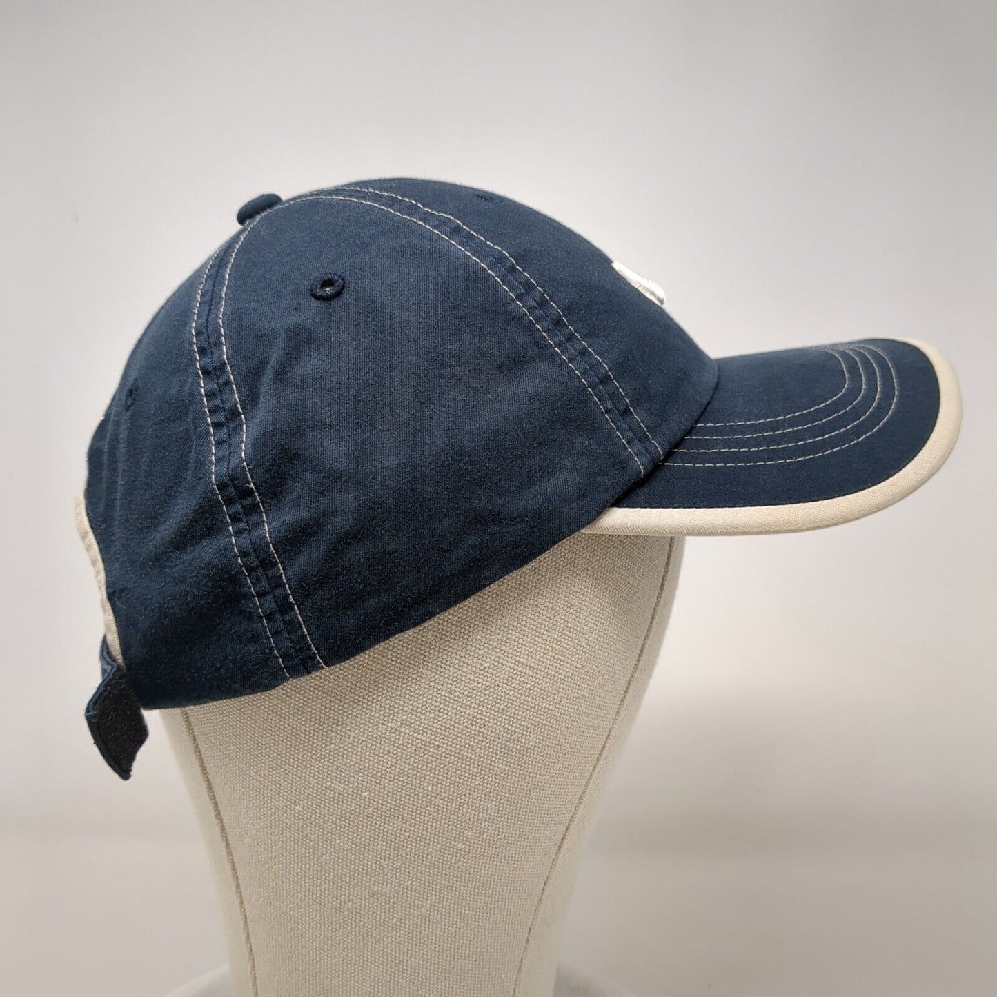Nike Golf Strapback Hat Blue One Size Adjustable Embroidered Swoosh 6 Panel