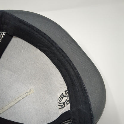 Spider Snapback Trucker Hat Gray One Size Adjustable Mesh Black Classics Yupoong